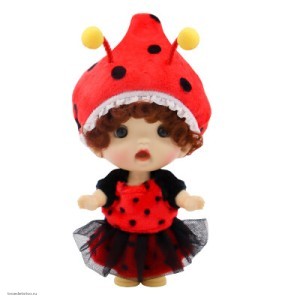Виниловая кукла Baby Cute Flower Божья Коровка Funky Toys