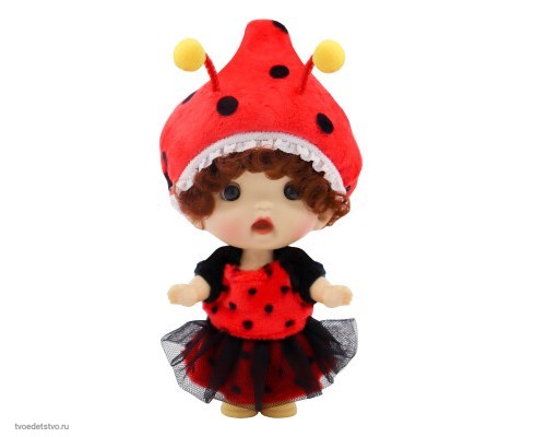 Виниловая кукла Baby Cute Flower Божья Коровка Funky Toys