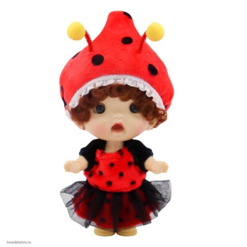 Виниловая кукла Baby Cute Flower Божья Коровка Funky Toys