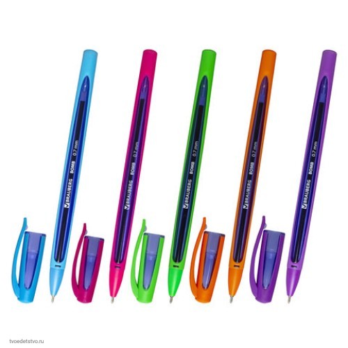 Ручка шариковая масляная BRAUBERG BOMB GT Color СИНЯЯ