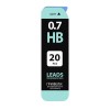 Грифели запасные 0,7мм HB BRAUBERG
