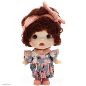 Виниловая кукла Baby Cute с бантиком 
