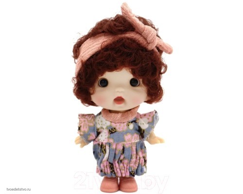 Виниловая кукла Baby Cute с бантиком
