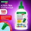 2 шт Клей ПВА, усиленный, BRAUBERG KIDS с супер-дозатором (для школы, хобби и творчества) 271937