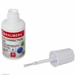 Корректирующая жидкость BRAUBERG Aqua комплект-12шт