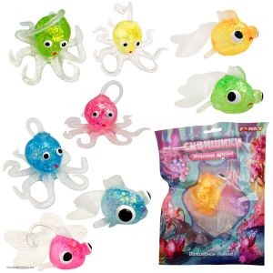 Сквишики Морские друзья 8 видов в ассорт Funky Toys