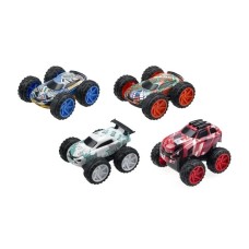 Игровой набор с 4 машинками и аксессуарами EXOST