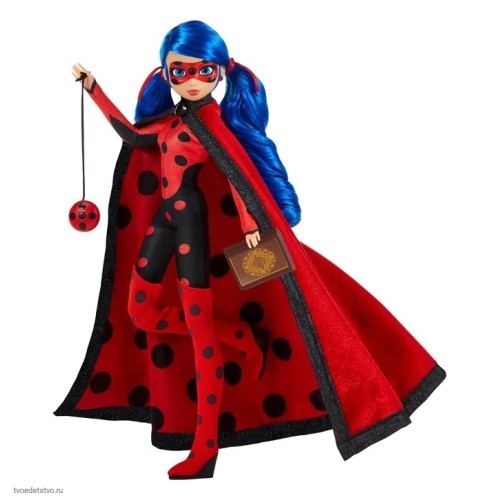 Кукла Леди Баг в мерцающем костюме Miraculous 