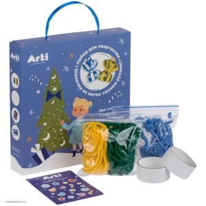 Набор для творчества Шапочки на елку