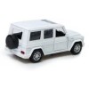 Белая инерционная машинка Внедорожник люкс die-cast, 1:32, открывающиеся двери, 1/144