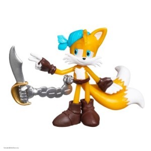 Sonic Prime, 2 серия, фигурка Тейлз-пират, 1/12 Sonic Prime, 2 серия, фигурка Тейлз-пират, 1/12