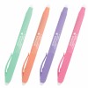 Ручка стираемая гелевая с грипом BRAUBERG "SOFT&SILK PASTEL", СИНЯЯ, корпус ассорти, узел 0,7 мм, 143934