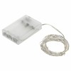 Электрогирлянда-нить комнатная "Роса" 5 м, 50 LED, теплый белый свет, на батарейках, ЗОЛОТАЯ СКАЗКА, 591933