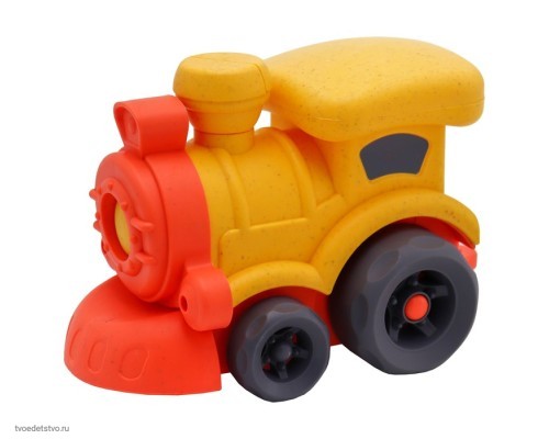Эко-машинка желтый поезд Funky Toys