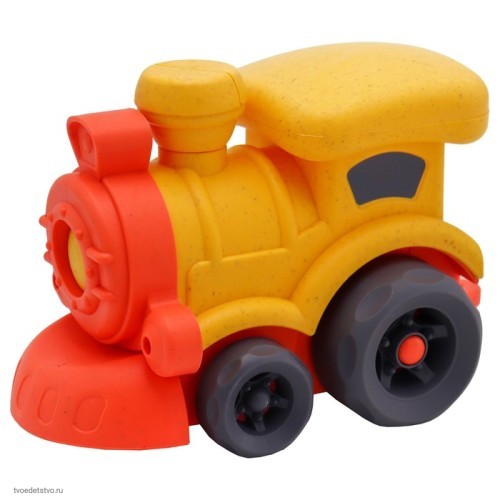 Эко-машинка желтый поезд Funky Toys