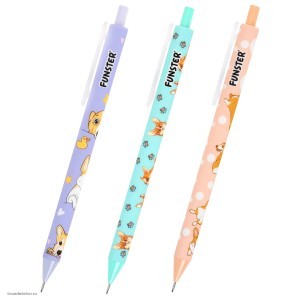 Карандаш механический FUNSTER CORGI комплект 4шт