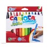 Фломастеры утолщенные CARIOCA Jumbo 12 цветов