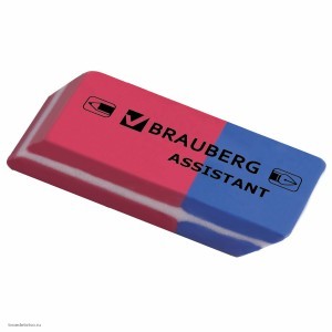 Набор ластиков BRAUBERG Assistant 80 комплект 2уп
