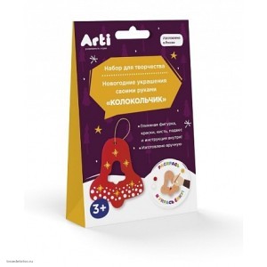 Набор для творчества Новогодние украшения Колокольчик