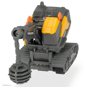 Строительная техника Volvo  драглайн с шаром Dickie Toys