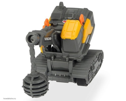 3722006-3 Строительная техника Volvo  драглайн с шаром Dickie Toys