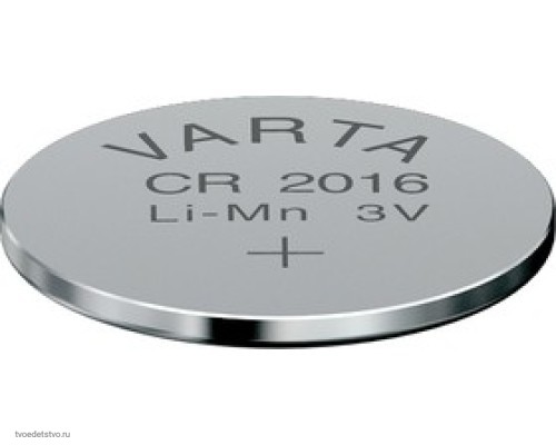 Батарейка литиевая VARTA CR2016 Professional Electronics дисковая 3В бл/1 (06016 101 401)