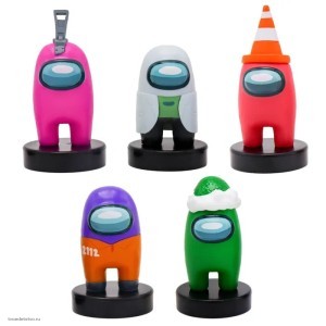 Набор фигурок-штампиков Among Us 3 серия Набор фигурок-штампиков Among Us 3 серия