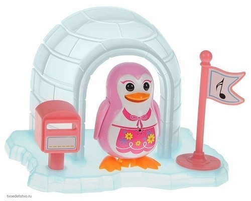 Интерактивная игрушка Digi Penguins Пингвин в домике