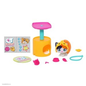 Игровой набор QT Kitties Милые котята в ассортименте Игровой набор QT Kitties Милые котята в ассортименте