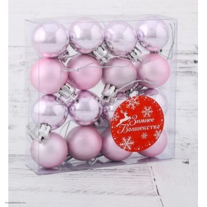 Набор шаров пластик Зефир Набор шаров пластик Зефир