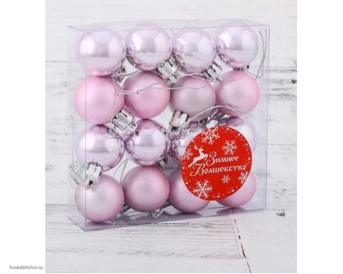 Набор шаров пластик Зефир Набор шаров пластик Зефир