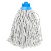 2 ШТ Насадка МОП веревочная для швабры, крепление еврорезьба, хлопок, длина 26 см, 180 г, 2 ШТ Насадка МОП веревочная для швабры, крепление еврорезьба, хлопок, длина 26 см, 180 г,