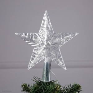 Фигура Звезда Белая ёлочная Фигура Звезда Белая ёлочная