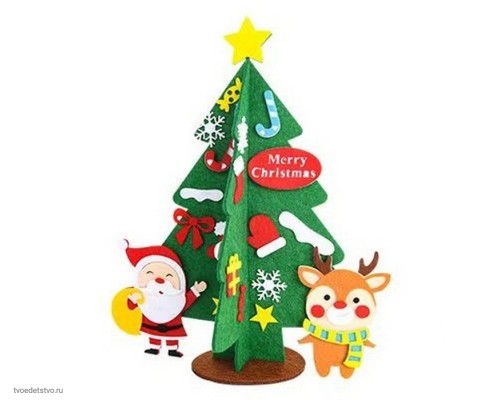 Набор для творчества Елочка новогодняя Набор для творчества Елочка новогодняя