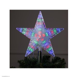 Фигура Звезда белая ёлочная Фигура Звезда белая ёлочная