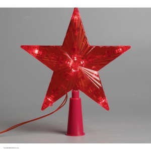Фигура Звезда Красная ёлочная Фигура Звезда Красная ёлочная