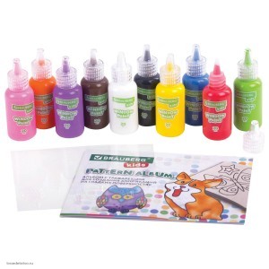 Краски витражные BRAUBERG KIDS