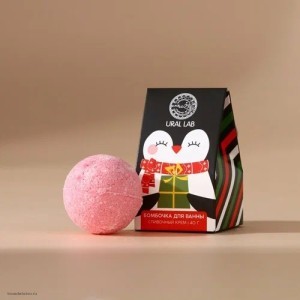 Бомбочка для ванны сливочного крема Бомбочка для ванны сливочного крема