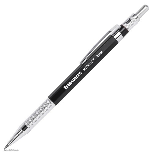 Карандаш механический HB BRAUBERG 2шт 