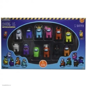 Штампик Among Us в упаковке делюкс игровой набор 12 шт. 5 см AU5065 Штампик Among Us в упаковке делюкс игровой набор 12 шт. 5 см AU5065