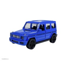 Синяя инерционная машинка Внедорожник люкс die-cast