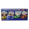 Чёрная инерционная машинка с большим люком die-cast, 1:32, открывающиеся двери, 1/144