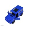 Синяя инерционная машинка Внедорожник люкс die-cast, 1:32, открывающиеся двери, 1/144