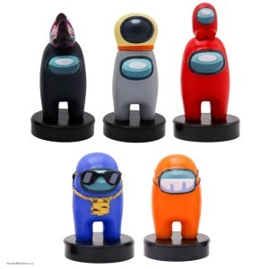 Набор фигурок-штампиков Among Us 3 серия Набор фигурок-штампиков Among Us 3 серия