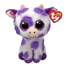 Мягкая игрушка фиолетовая корова TY