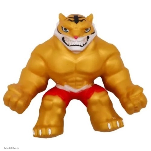 Фигурка- тянучка Elastikorps fighters Золотой Тигр