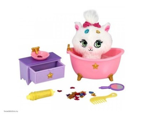 Набор с кошечкой  SHIMMER STARS Ванная комната, 13 см, 1/6