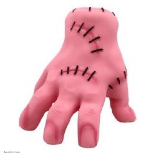 Zombie Hand Elasticorps тянучка розовая рука