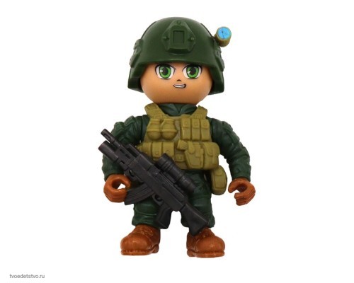 Фигурки спецназа в зеленой форме