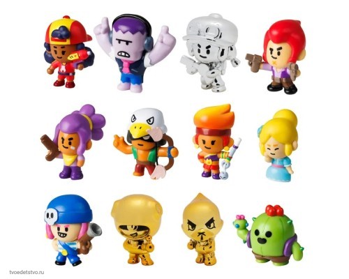 Подарочный набор лицензионных фигурок из 12 шт